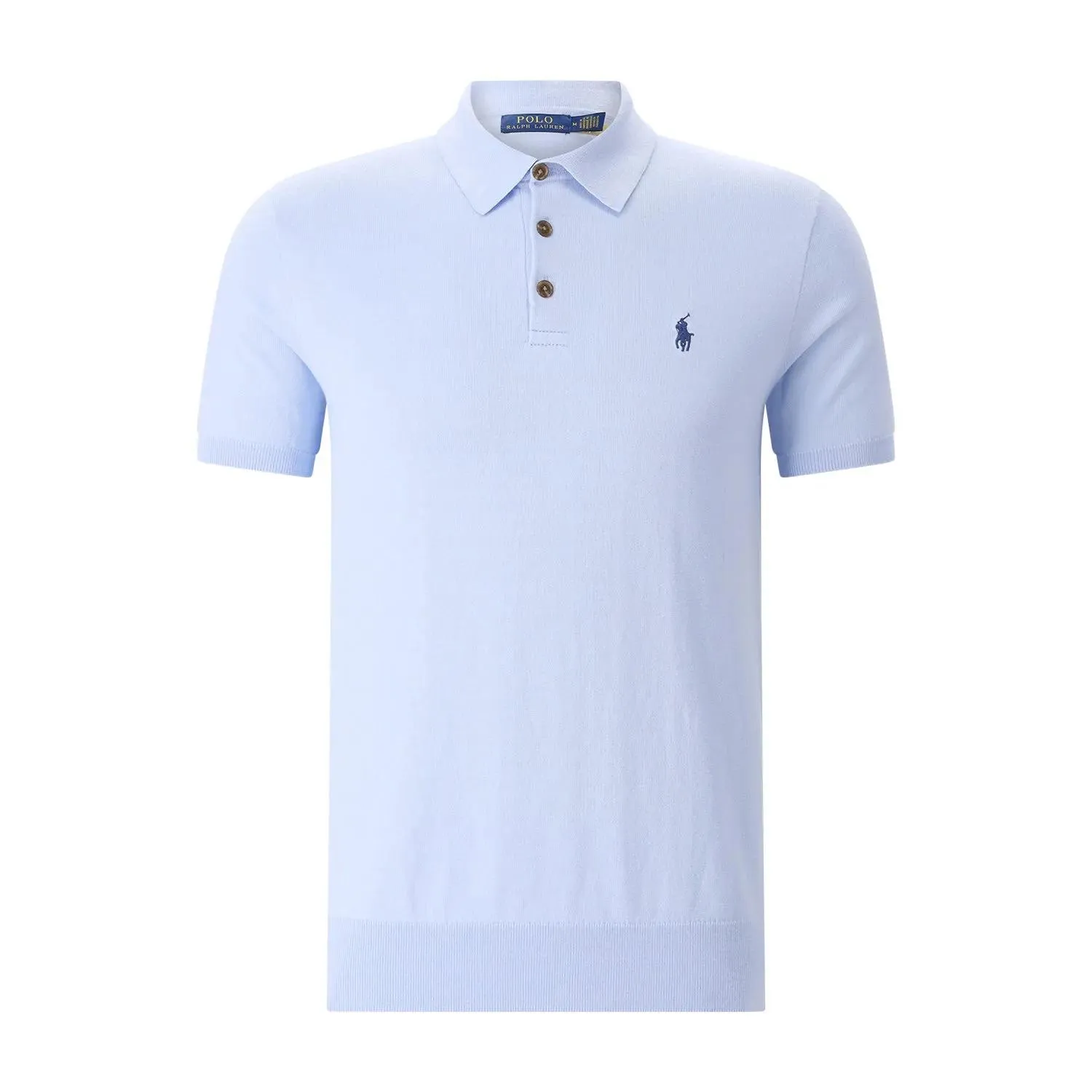 Polo Ralph Lauren - Poloshirt mit Logo - Größe M - blau Polo Ralph Lauren - Poloshirt mit Logo - Größe M - blau