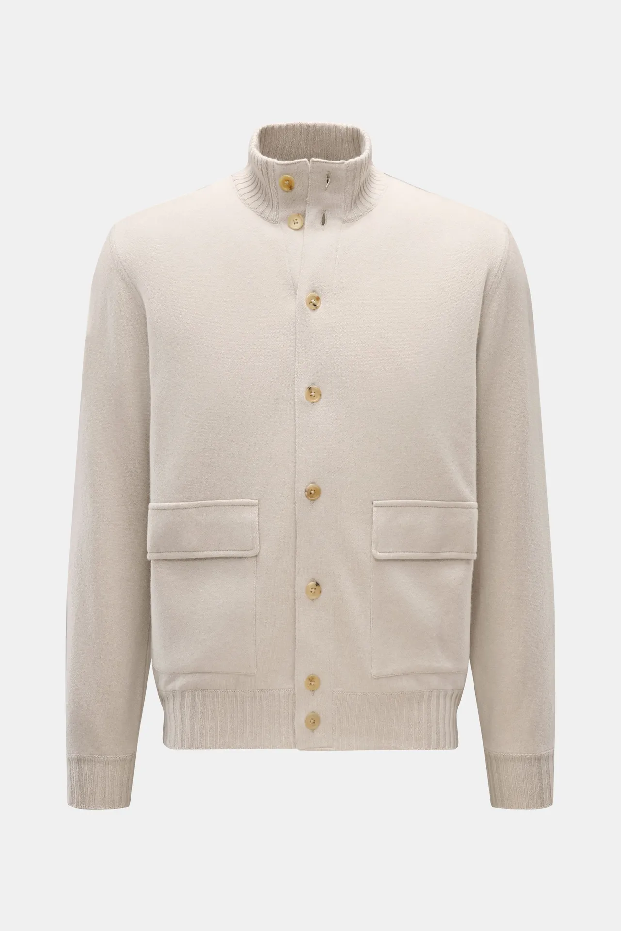 Fioroni - Herren - Cashmere Cardigan beige Fioroni - Herren - Cashmere Cardigan beige