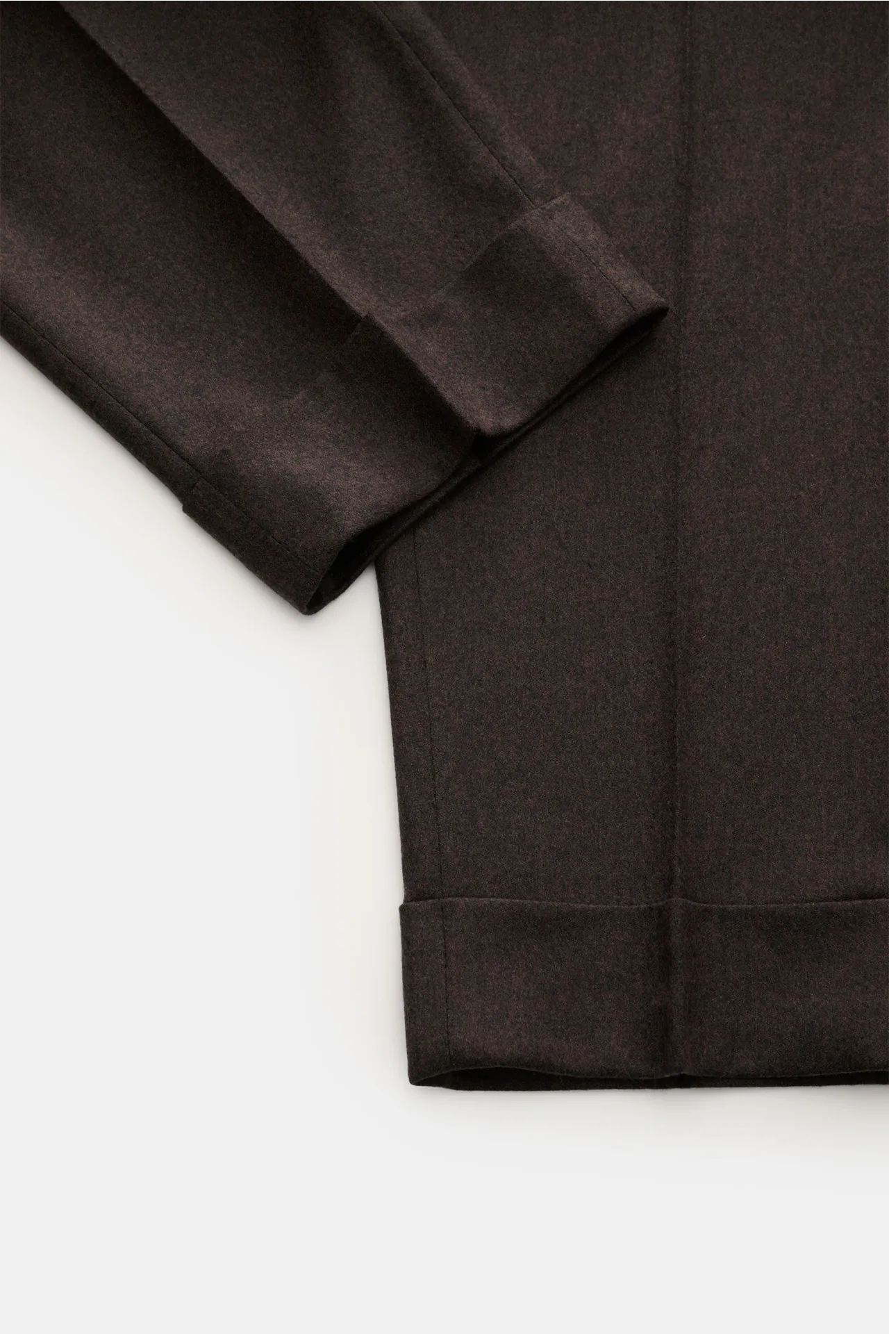 Berwich - Herren - Wollhose 'Chiaia' dunkelbraun – Bild 5