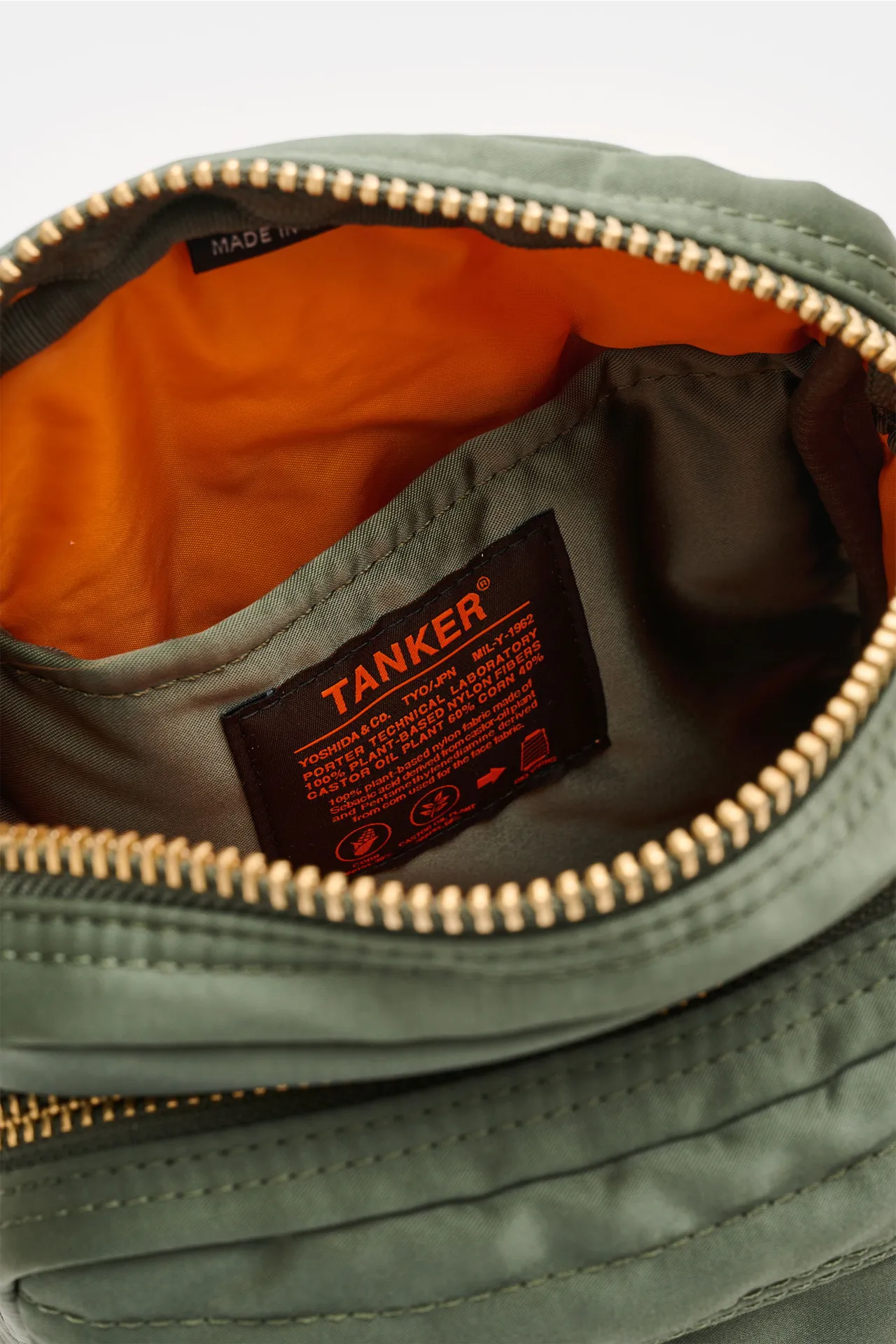 Porter-Yoshida & Co. - Herren - Umhängetasche 'Tanker Vertical' dunkelgrün – Bild 5