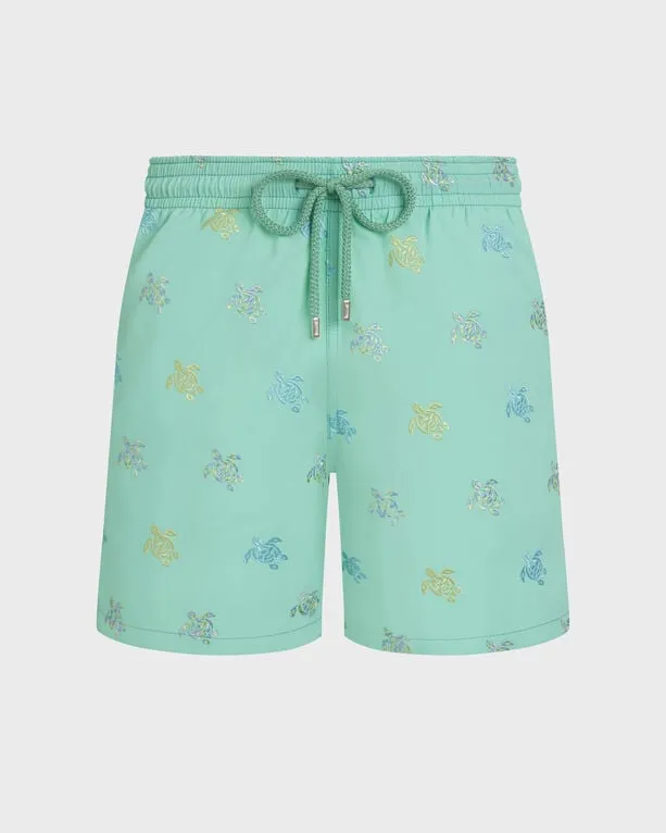 Vilebrequin - Herren-badeshorts Micro Tortues Diagonales Bestickt – Limitierte Auflage - Bademode - Mistral - Grün - Größe XXXL Vilebrequin - Herren-badeshorts Micro Tortues Diagonales Bestickt – Limitierte Auflage - Bademode - Mistral - Grün - Größe XXXL