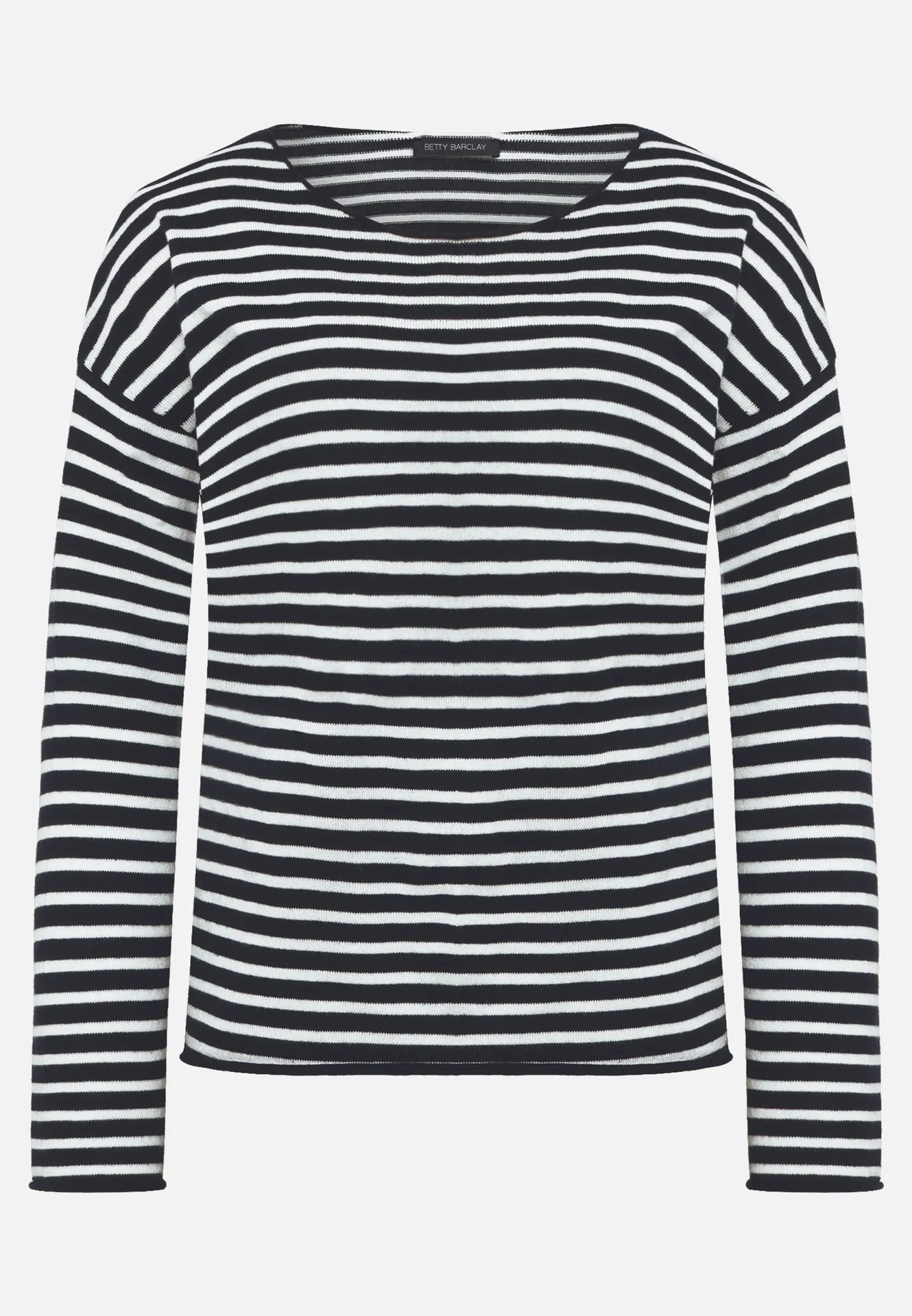 Strickpullover mit U-Boot-Ausschnitt – Bild 3