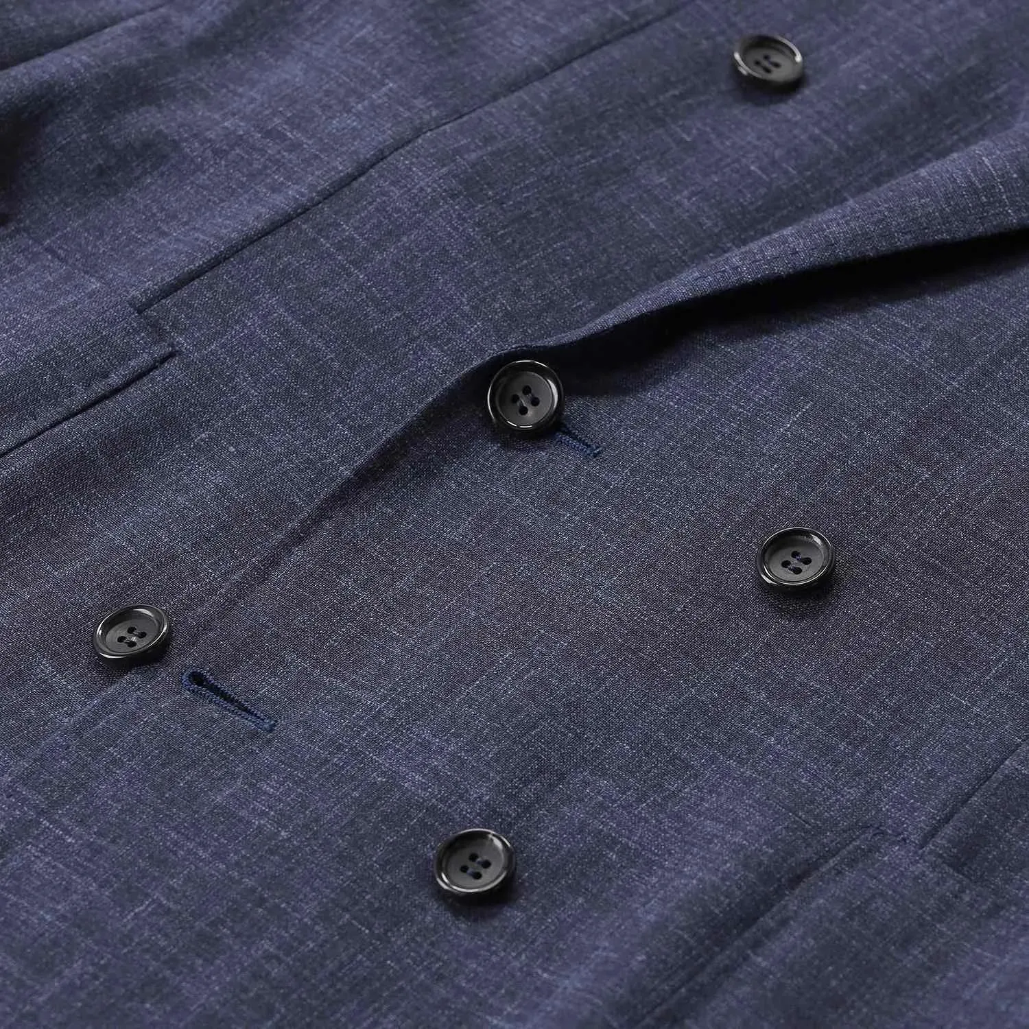 Canali - Zweiteiliger Anzug Kei aus Wollmix - Größe 50 - blau – Bild 2