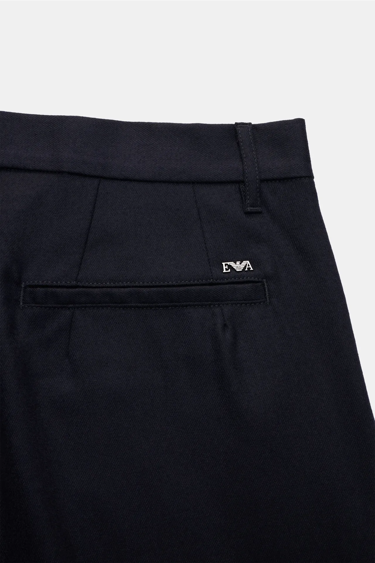 Emporio Armani - Herren - Wollhose dark navy – Bild 3