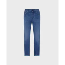 Vilebrequin - Turtles Net Denimhose Im 5-taschen-design Für Herren - Jeanshose - Gbetta18 - Blau - Größe 32 Vilebrequin - Turtles Net Denimhose Im 5-taschen-design Für Herren - Jeanshose - Gbetta18 - Blau - Größe 32