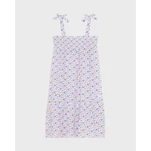 Vilebrequin - Micro Ronde Des Tortues Kleid Aus Bio-baumwollvoile Für Mädchen - Kleid - Gloss - Weiss - Größe 2 Vilebrequin - Micro Ronde Des Tortues Kleid Aus Bio-baumwollvoile Für Mädchen - Kleid - Gloss - Weiss - Größe 2