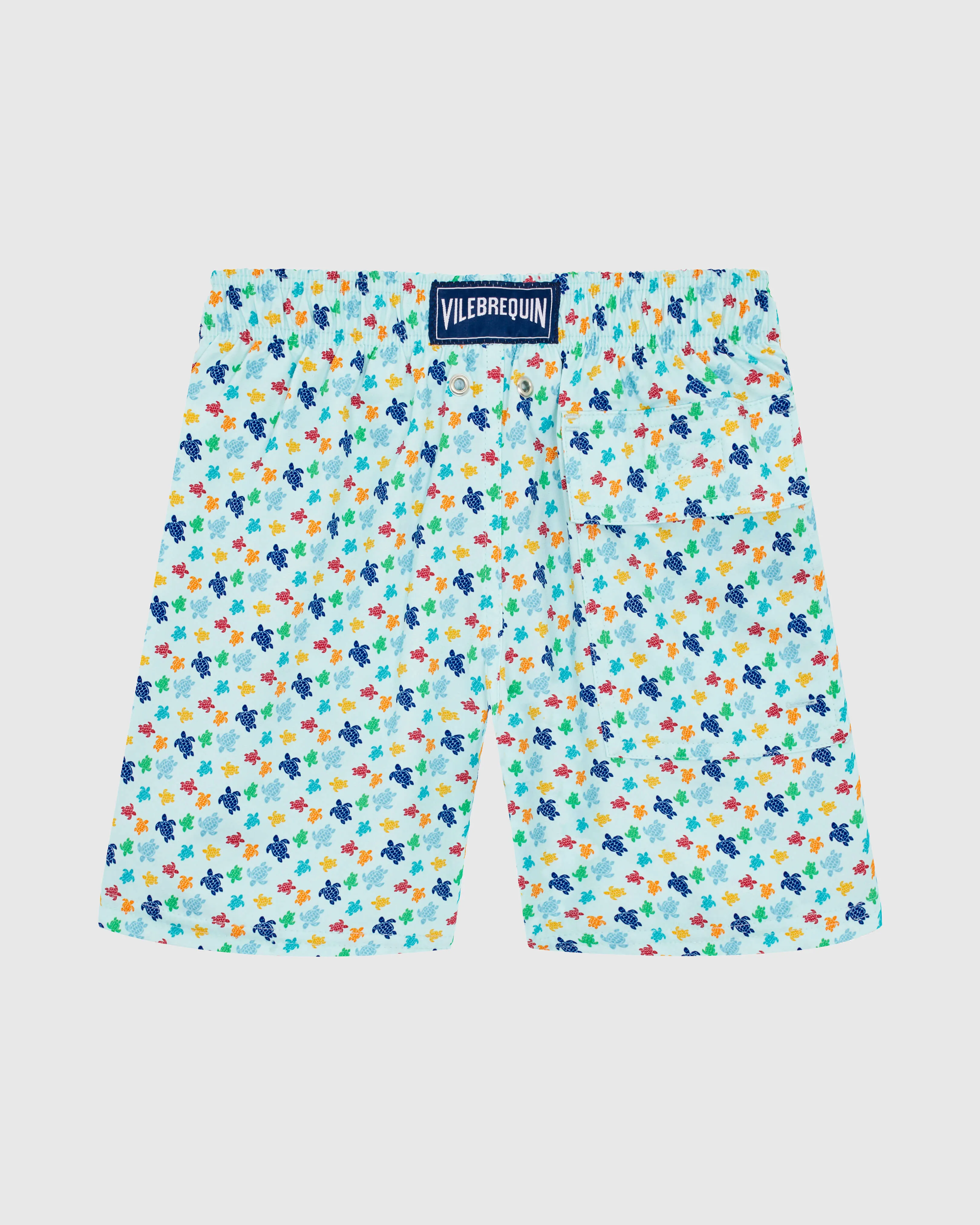 Vilebrequin - Micro Ronde Des Tortues Rainbow Stretch-badeshorts Für Jungen - Bademode - Jirise - Blau - Größe 4 – Bild 2