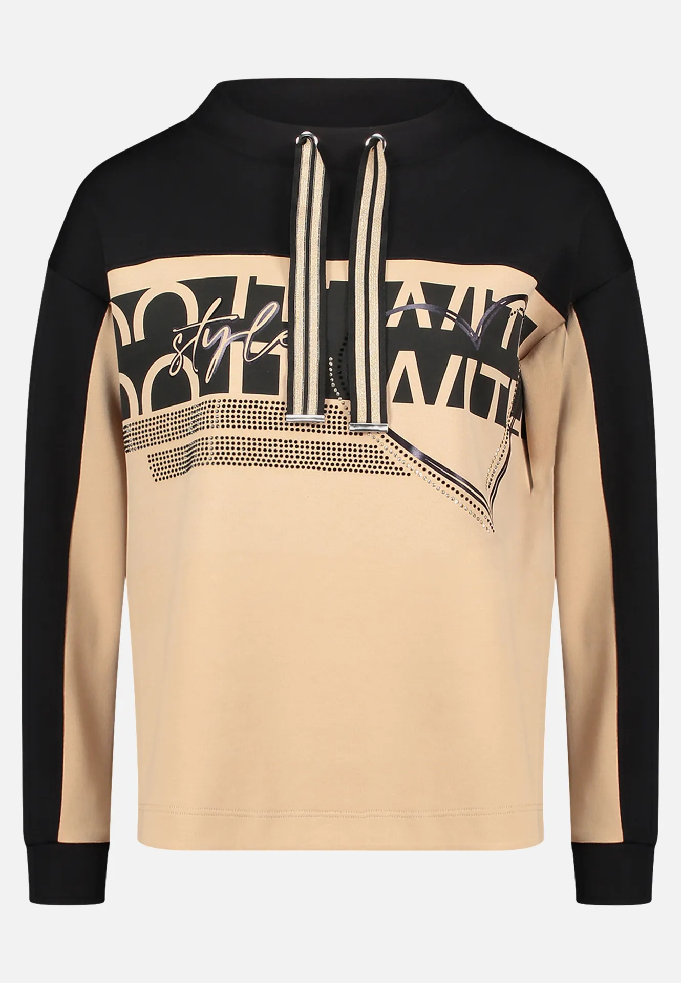 Sweatshirt mit Stehkragen – Bild 3