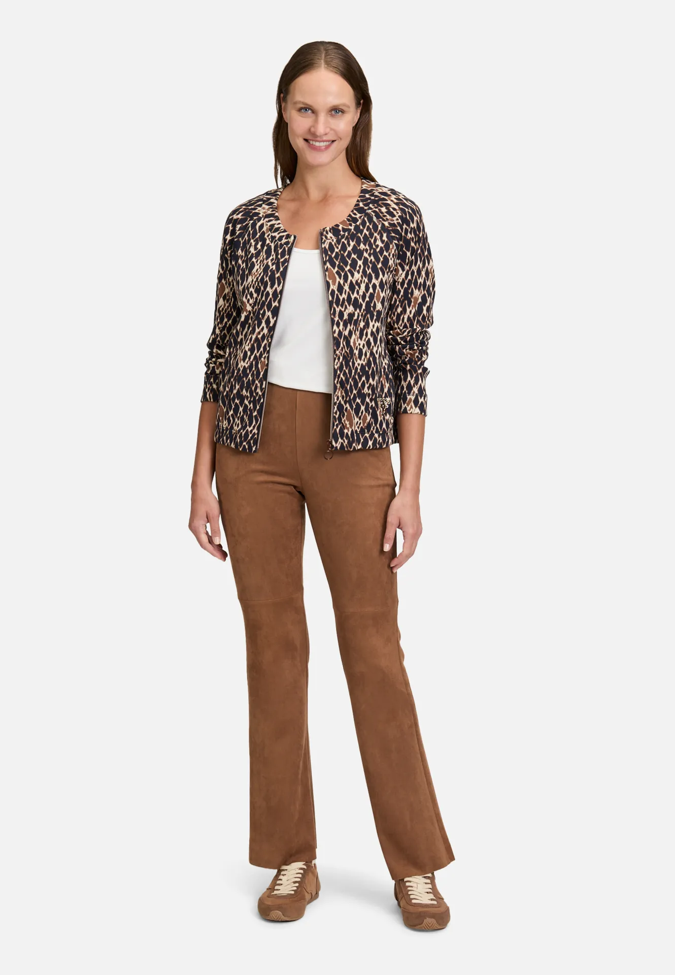 Shirtjacke mit Rippenstruktur – Bild 2