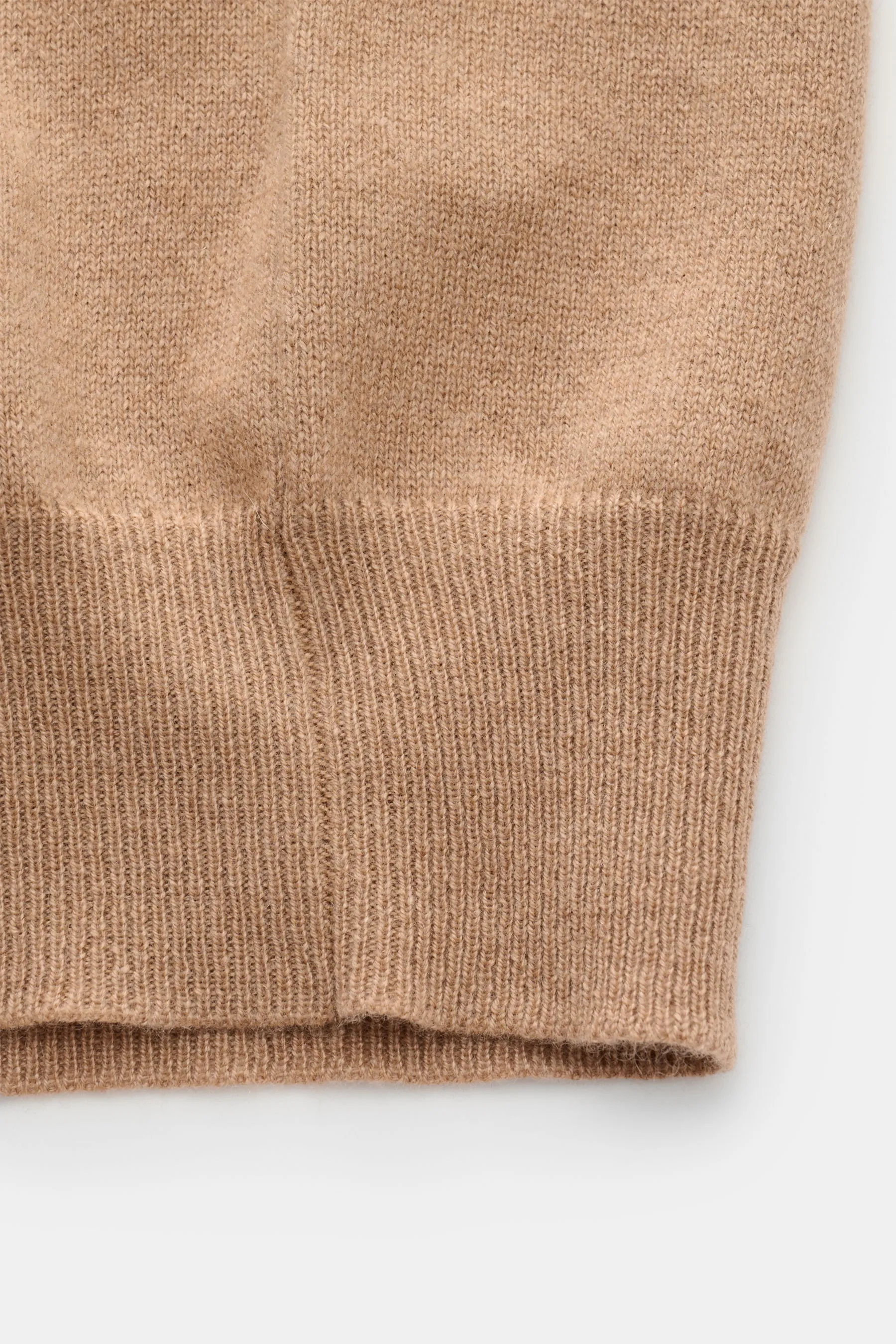 Bruno Manetti - Herren - Cashmere Cardigan hellbraun – Bild 5