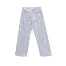 P.A.R.O.S.H. - Wide-Leg Denim Jeans - Größe S - blue P.A.R.O.S.H. - Wide-Leg Denim Jeans - Größe S - blue