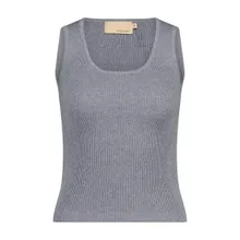 Gitta Banko - Geripptes Top Abigail - Größe XS/S - gray Gitta Banko - Geripptes Top Abigail - Größe XS/S - gray