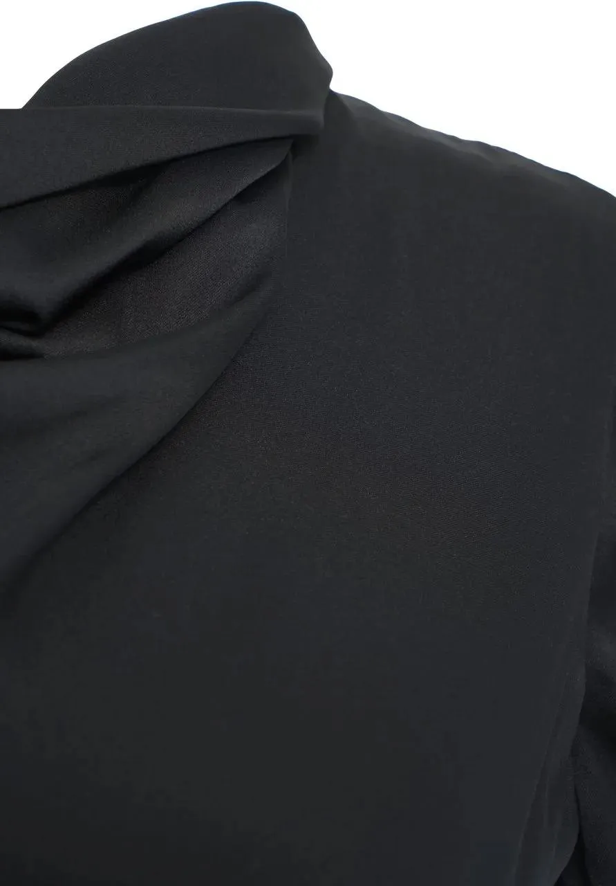 Staud - Silk mini dress 'Iris' - Größe S - schwarz – Bild 2