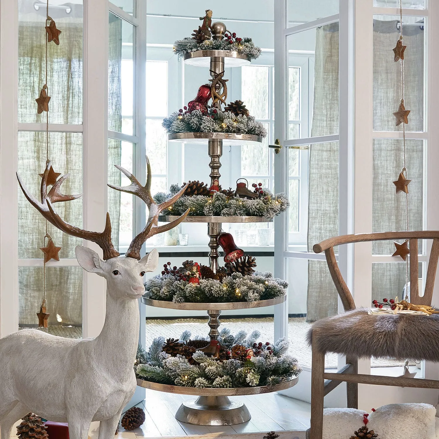 LED-Kranz 5er Set Ellaria – Bild 5