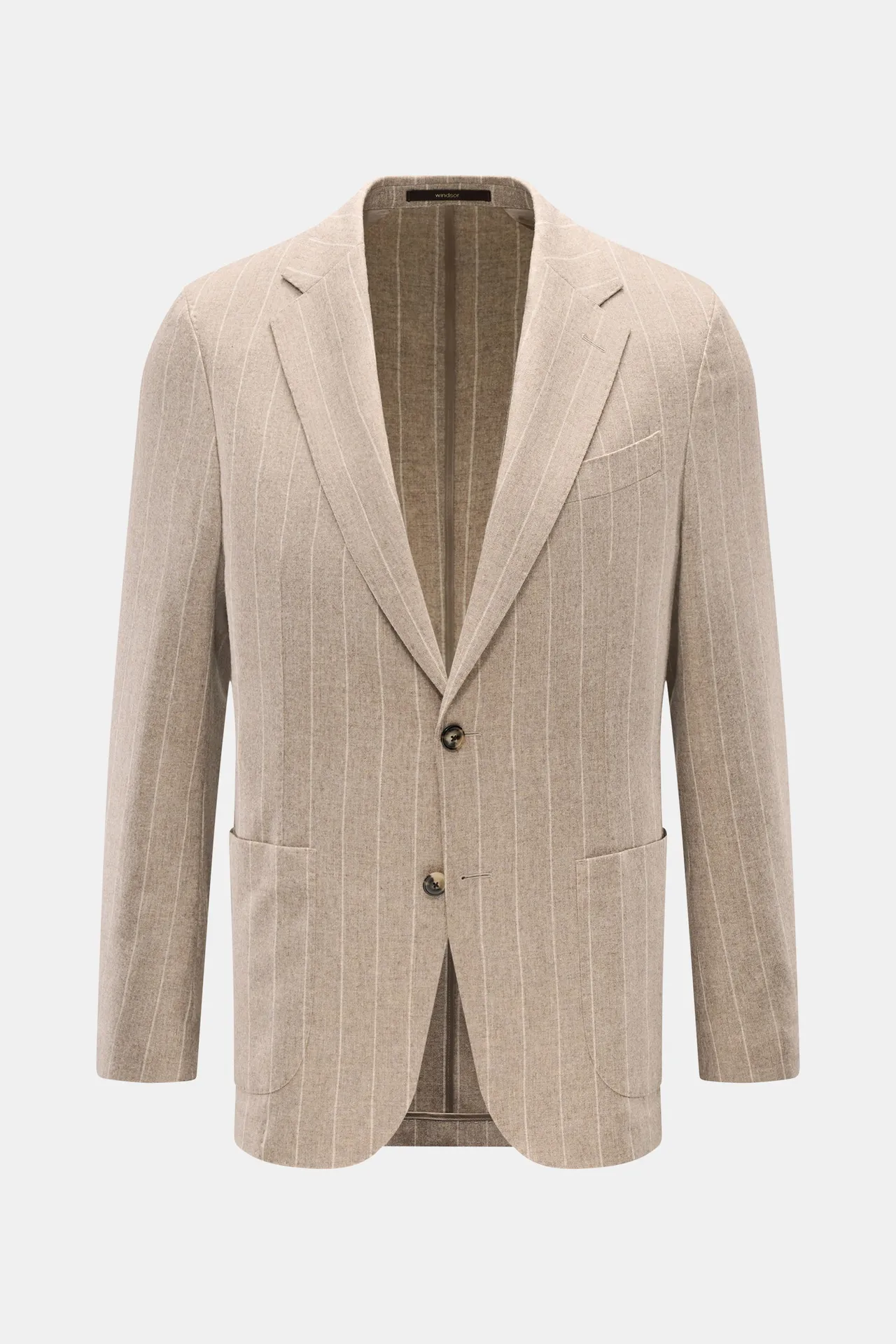 Windsor - Herren - Sakko %27Giorno%27 beige gestreift Windsor - Herren - Sakko %27Giorno%27 beige gestreift