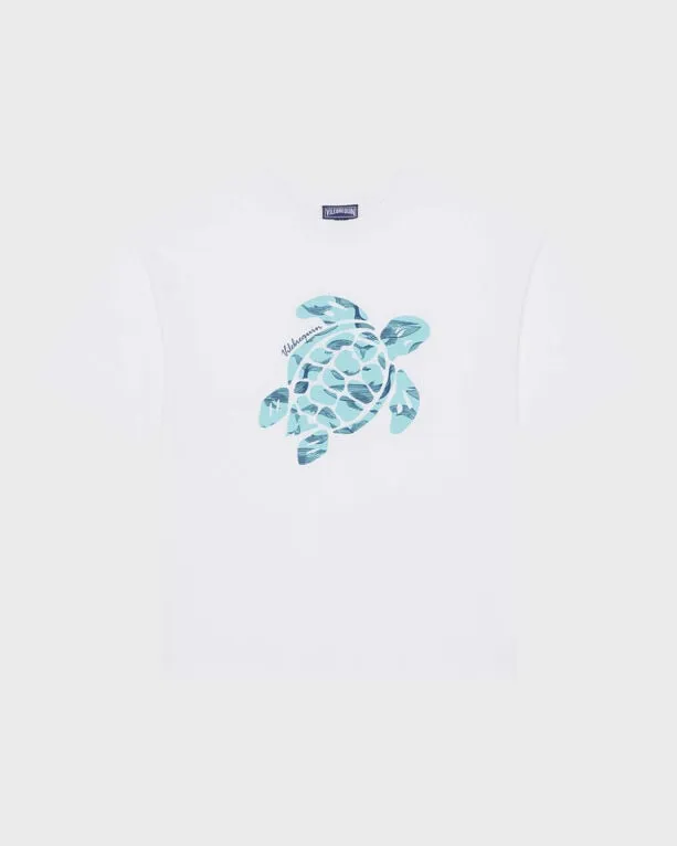 Vilebrequin - Oversize-t-shirt Mit Schildkröten-print Für Jungen - T-shirt - Gaspard - Weiss - Größe 14 Vilebrequin - Oversize-t-shirt Mit Schildkröten-print Für Jungen - T-shirt - Gaspard - Weiss - Größe 14