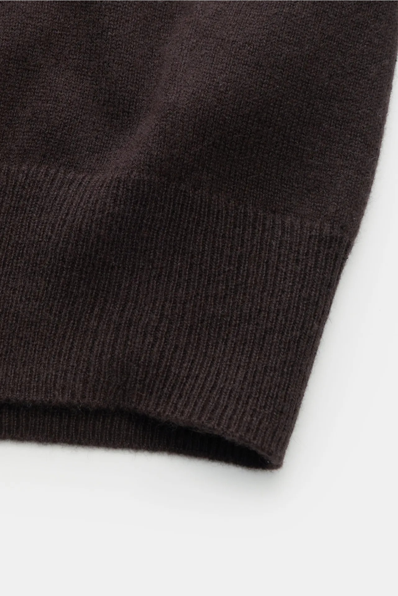 von Braun - Herren - Cashmere Cardigan dunkelbraun – Bild 5