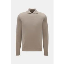 04651/ A trip in a bag - Herren - Pullover %27Foggy Mock%27 taupe 04651/ A trip in a bag - Herren - Pullover %27Foggy Mock%27 taupe