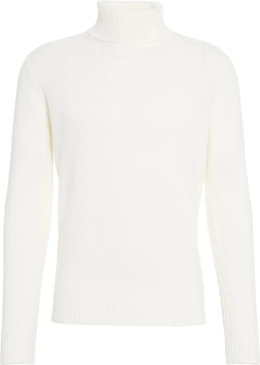 Kangra - Wool turtleneck sweater - Größe 50 - weiß Kangra - Wool turtleneck sweater - Größe 50 - weiß