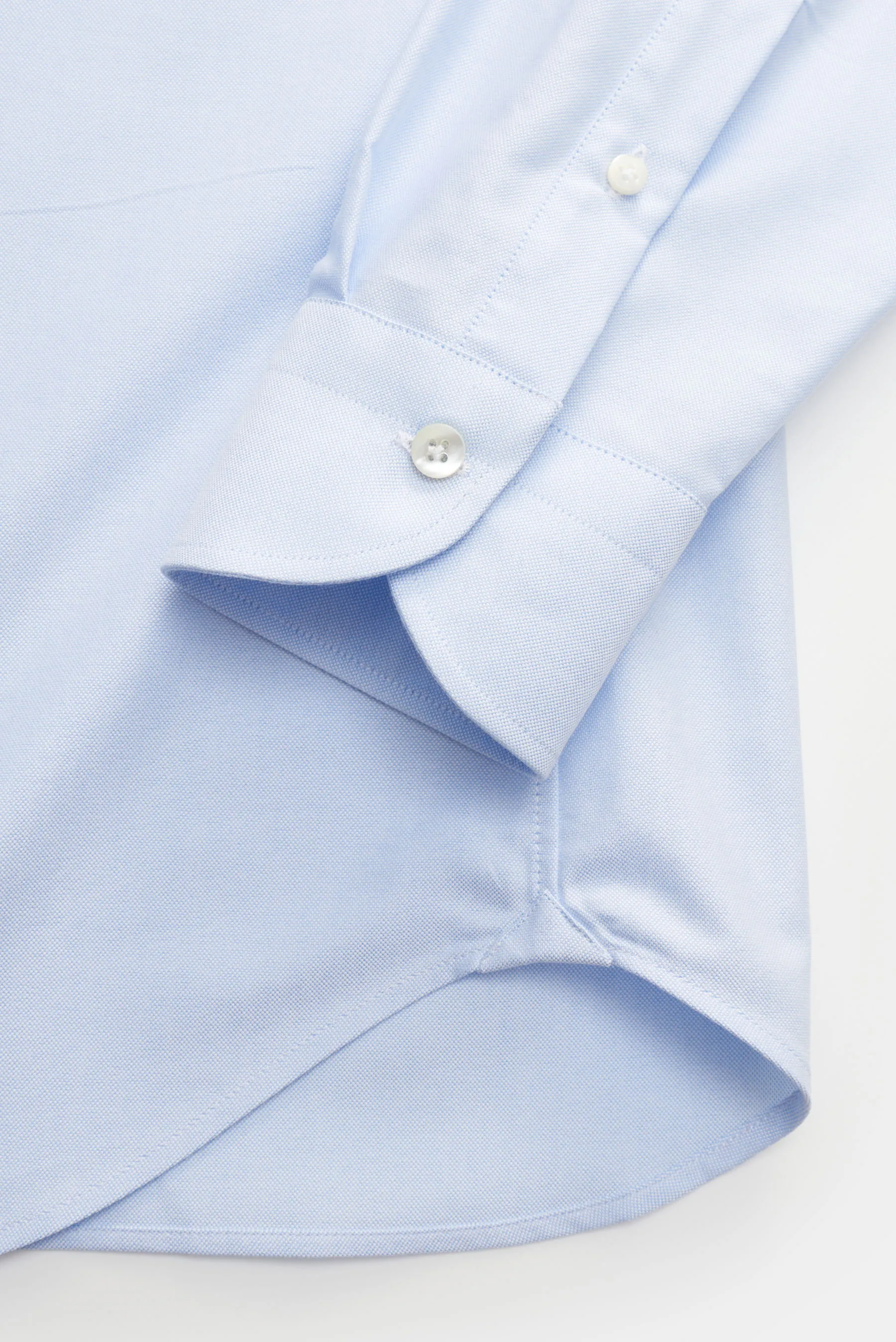 Guglielminotti - Herren - Oxford-Hemd Haifisch-Kragen hellblau – Bild 3