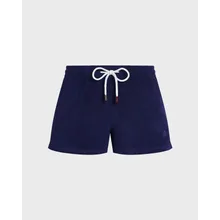 Vilebrequin - Solid Frottee-shorts Für Damen - Shorty - Liona - Blau - Größe M Vilebrequin - Solid Frottee-shorts Für Damen - Shorty - Liona - Blau - Größe M