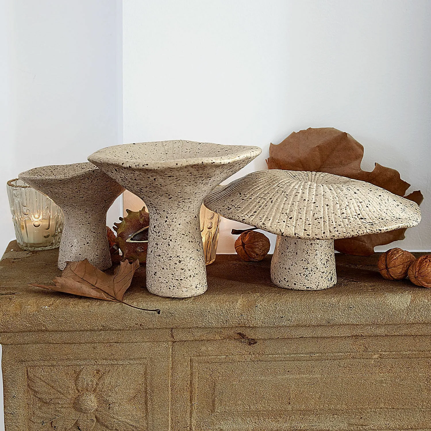 Deko-Pilz 3er Set Safoura – Bild 2