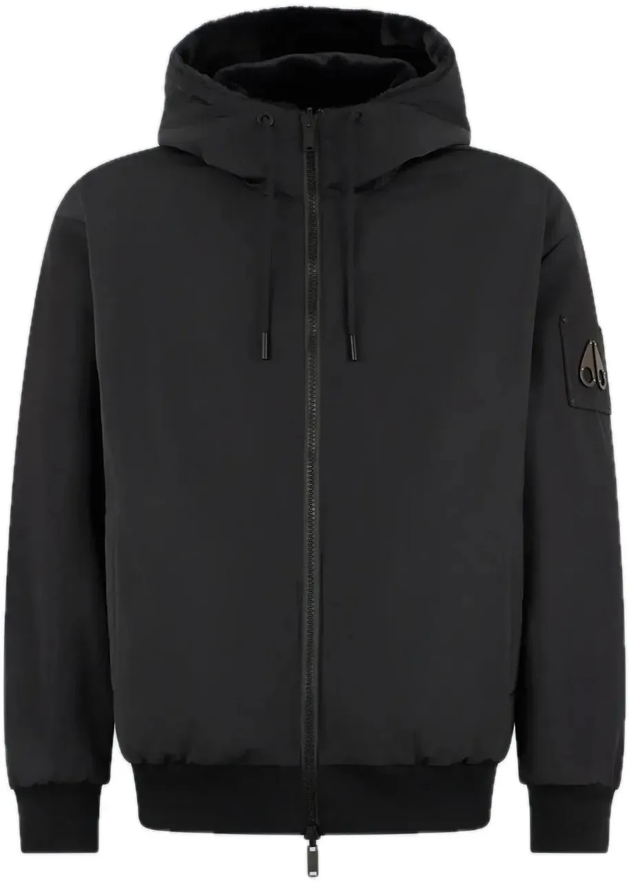 Moose Knuckles - Roland Reversible Bunny Black - Größe S - schwarz Moose Knuckles - Roland Reversible Bunny Black - Größe S - schwarz