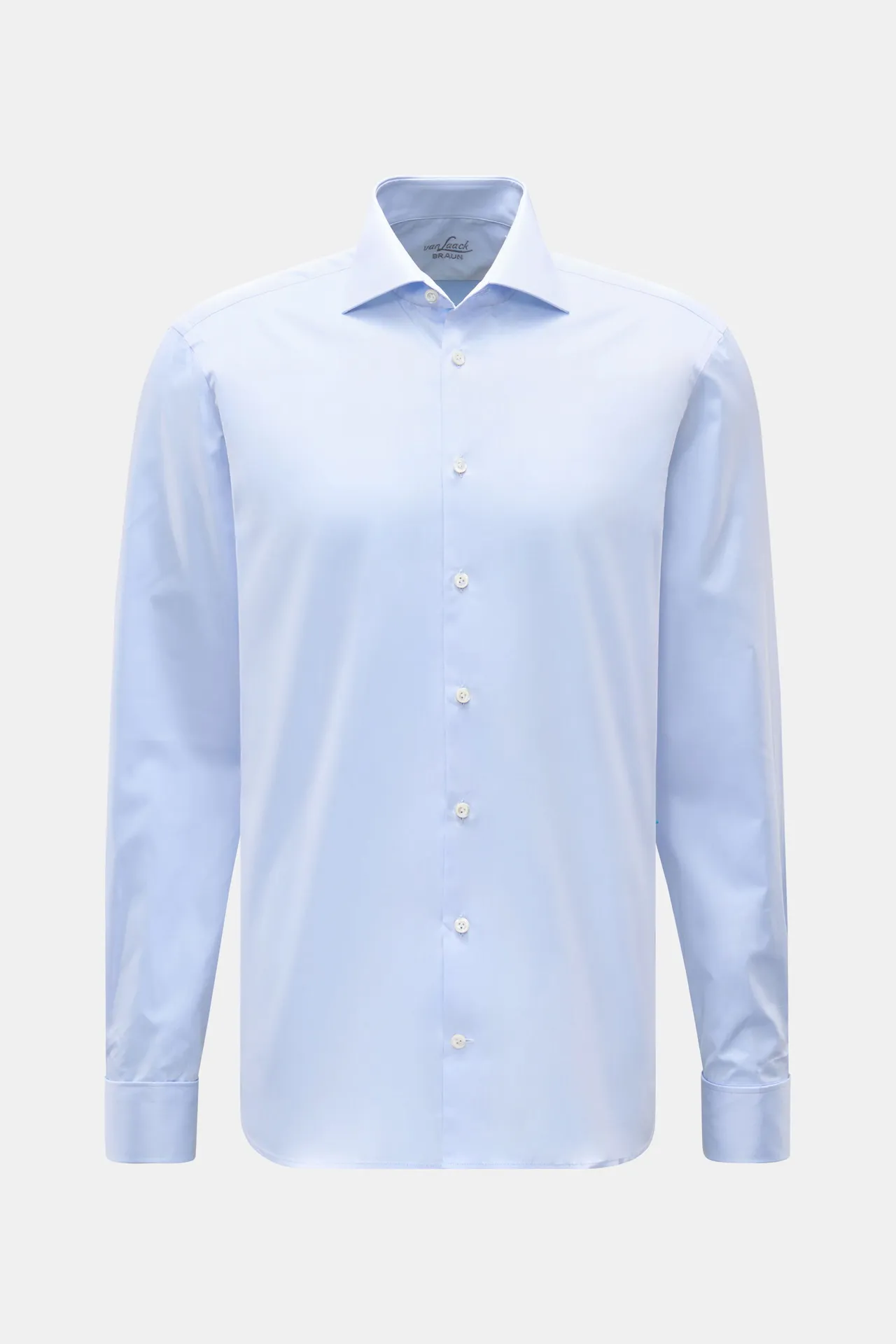 van Laack - Herren - Business Hemd %27Rivara Tailored Fit%27 Haifisch-Kragen hellblau van Laack - Herren - Business Hemd %27Rivara Tailored Fit%27 Haifisch-Kragen hellblau