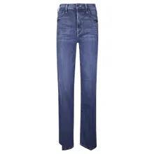 Mother - The Hustler Roller Sneak Jeans - Größe 25 - blau Mother - The Hustler Roller Sneak Jeans - Größe 25 - blau