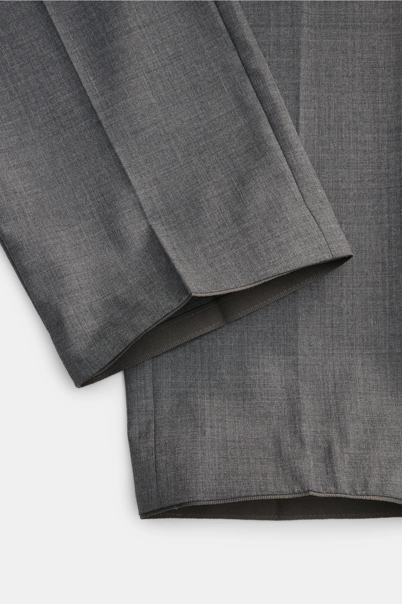 Hiltl - Herren - Wollhose 'Piacenza' dunkelgrau meliert – Bild 5