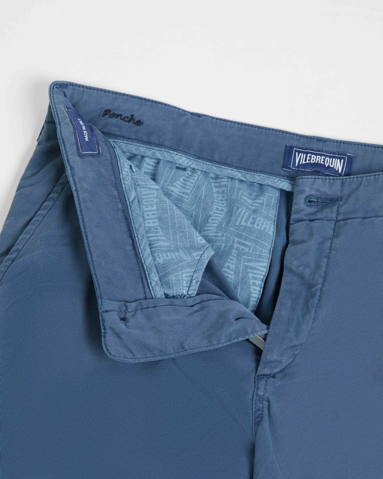 Vilebrequin - Bermudashorts Aus Tencel-gabardine Für Herren - Bermuda - Ponche - Blau - Größe 30 – Bild 6
