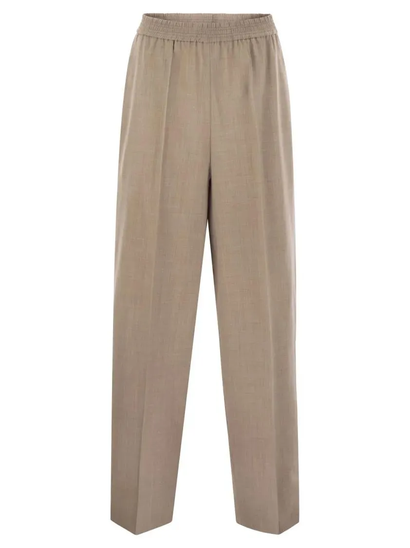 Fabiana Filippi - Relaxed Fit Straight Trousers - Größe 40 - beige Fabiana Filippi - Relaxed Fit Straight Trousers - Größe 40 - beige