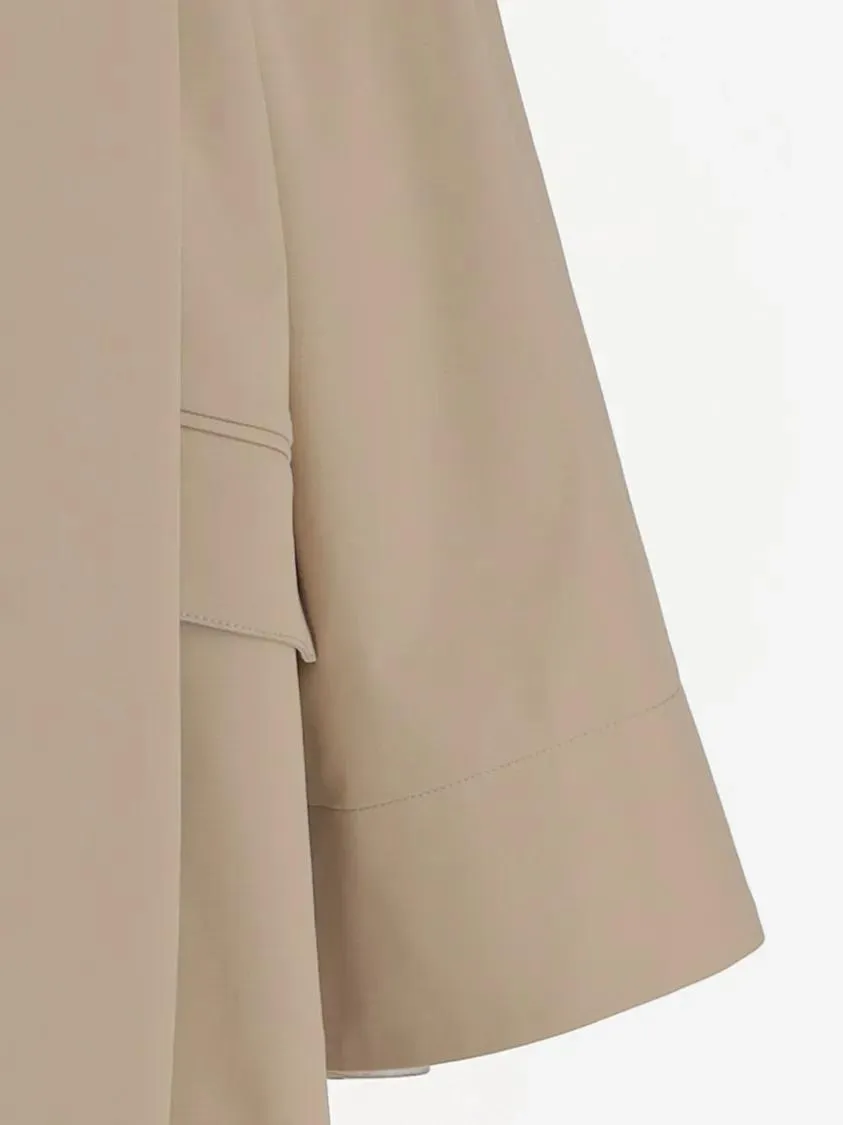 By Malene Birger - Campaign Trench Coat In Stretch Cotton - Größe S - beige – Bild 2