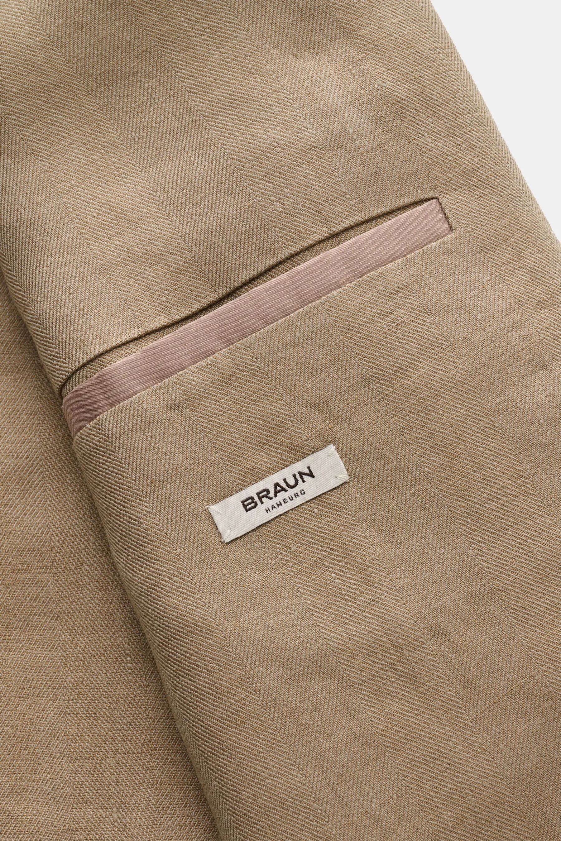 Boglioli - Herren - Leinensakko taupe – Bild 5