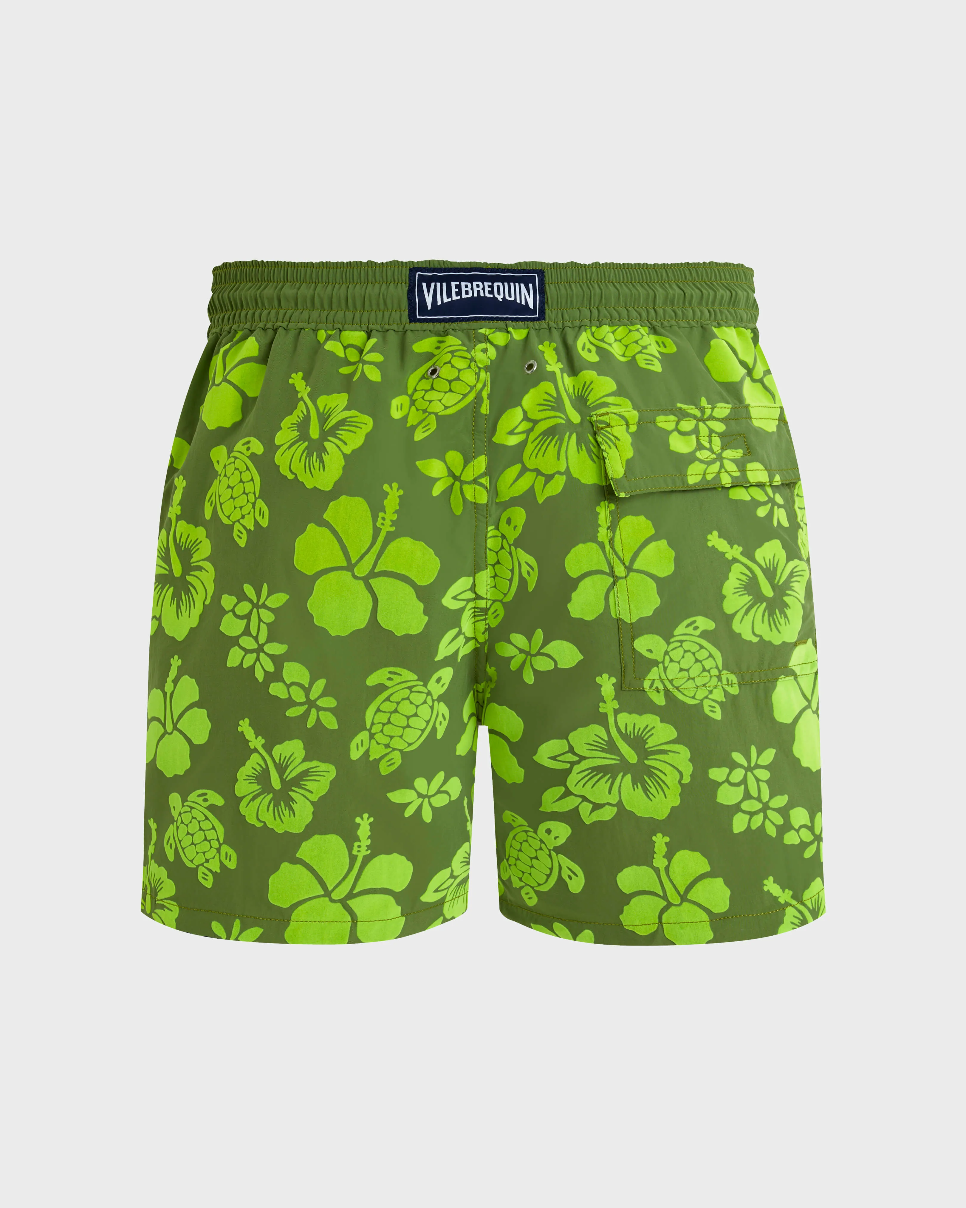 Vilebrequin - Tropical Turtles Badeshorts Für Herren - Bademode - Moorea - Grün - Größe XXXL – Bild 2