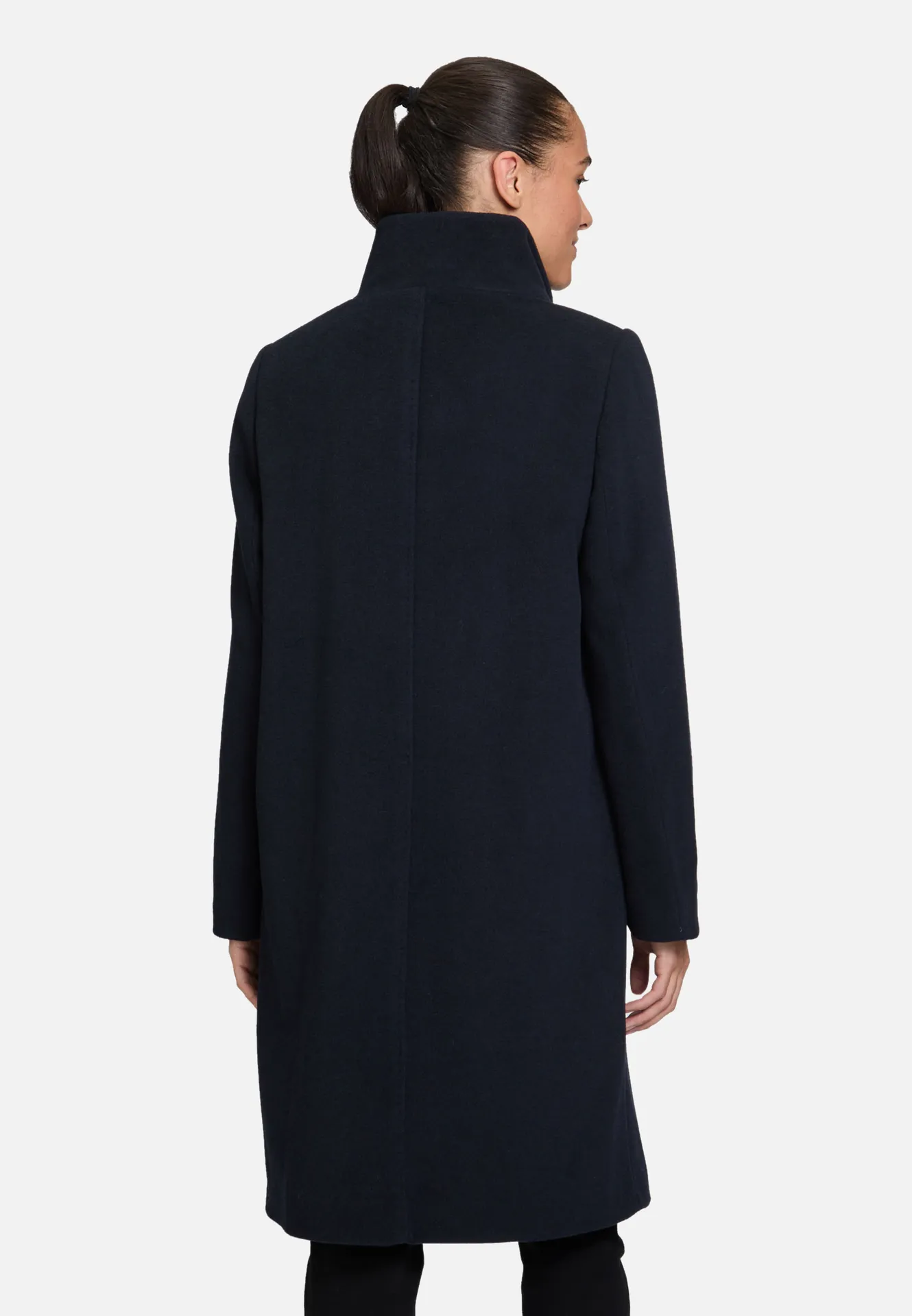 Wollmantel mit Kragen Wollmantel mit Kragen