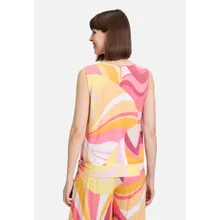 Rundhals-Shirt mit Raffung Rundhals-Shirt mit Raffung