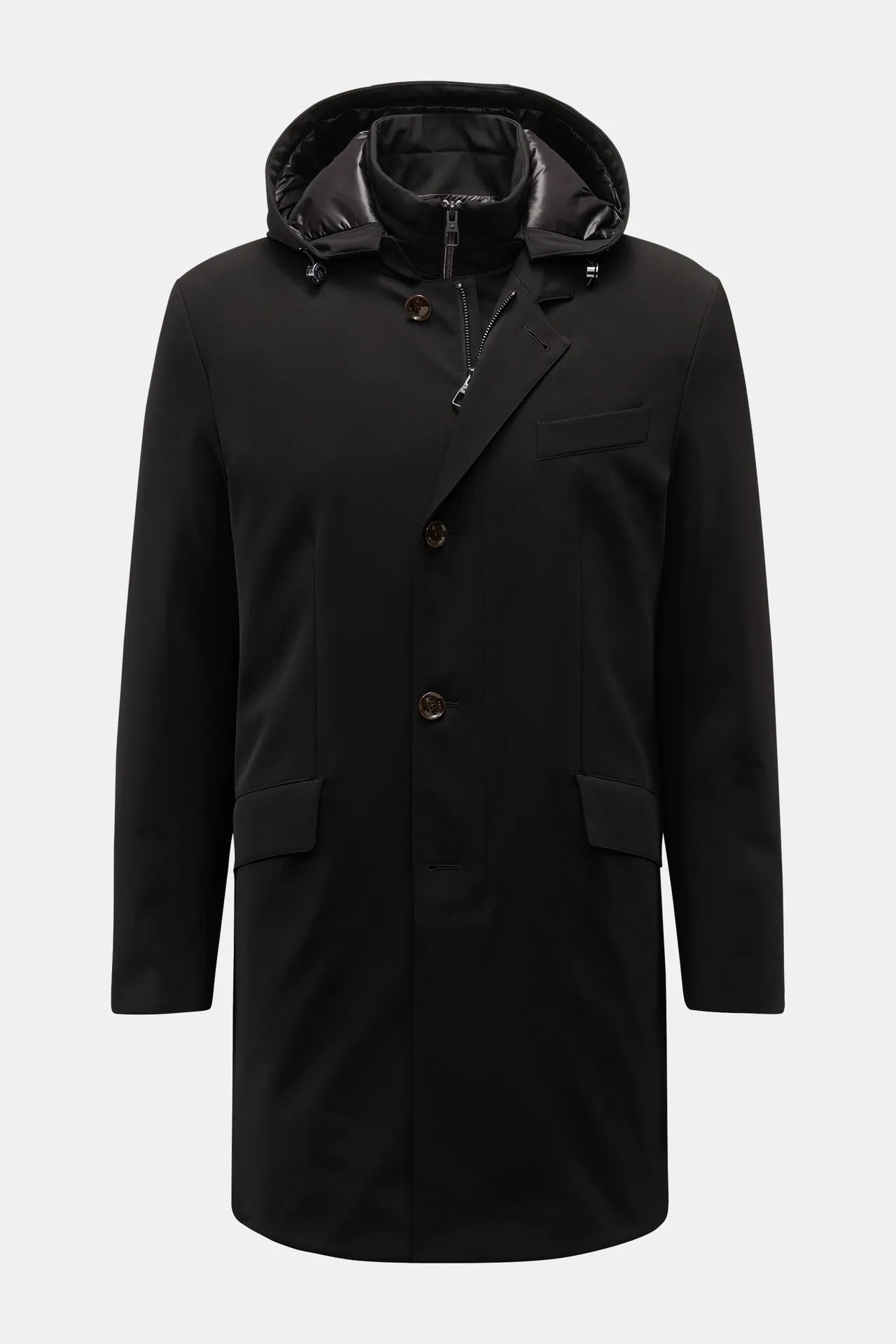 Montecore - Herren - Daunen-Kurzmantel schwarz Montecore - Herren - Daunen-Kurzmantel schwarz