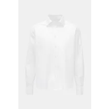 04651/ A trip in a bag - Herren - Oxford-Hemd Kent-Kragen weiß 04651/ A trip in a bag - Herren - Oxford-Hemd Kent-Kragen weiß