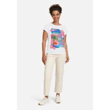 Basic Shirt mit Aufdruck