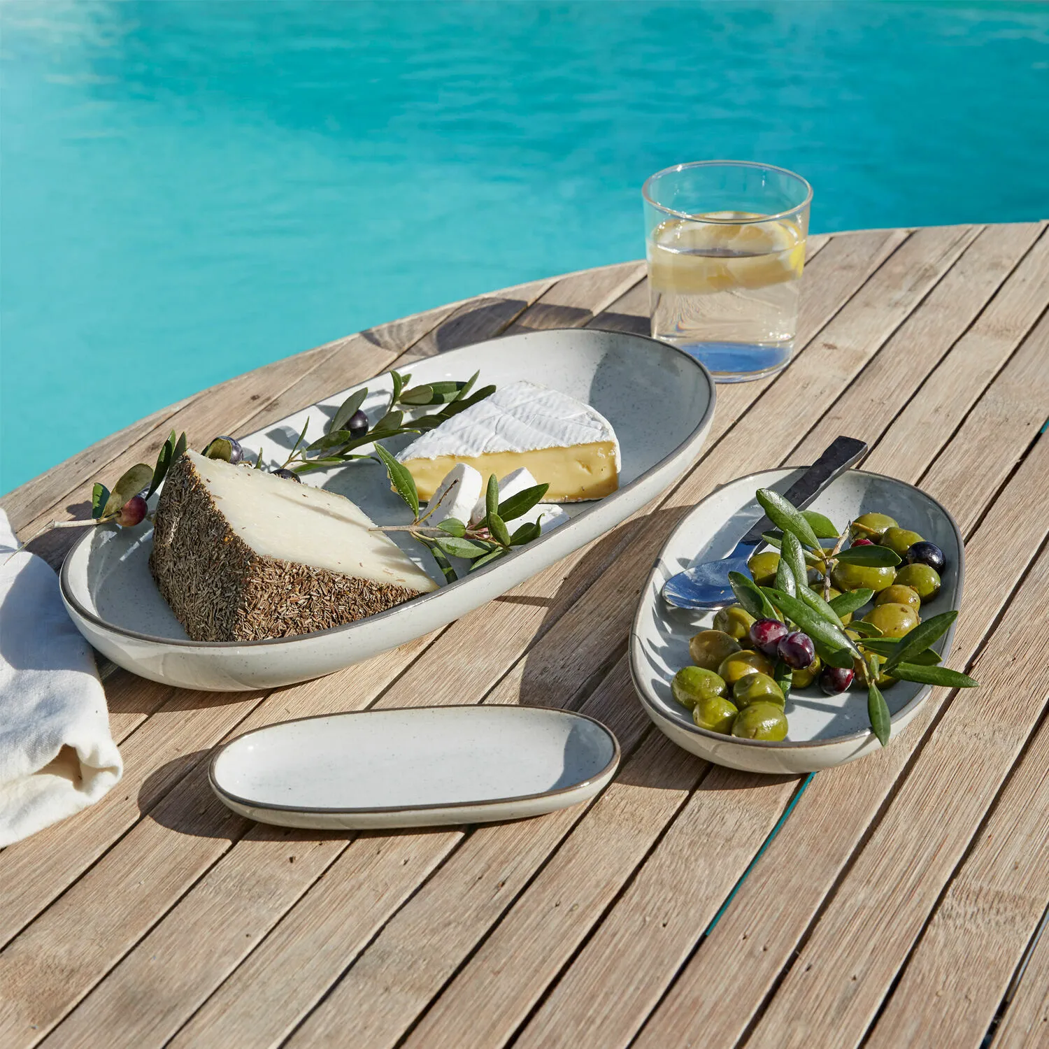 Servierplatte 3er Set Biarré – Bild 2