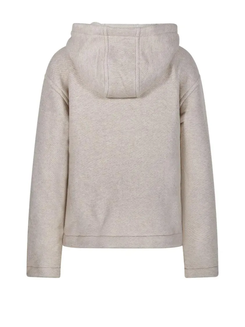 MAX MARA PURE - Gary Hoodie Sweatshirt - Größe XS - – Bild 3