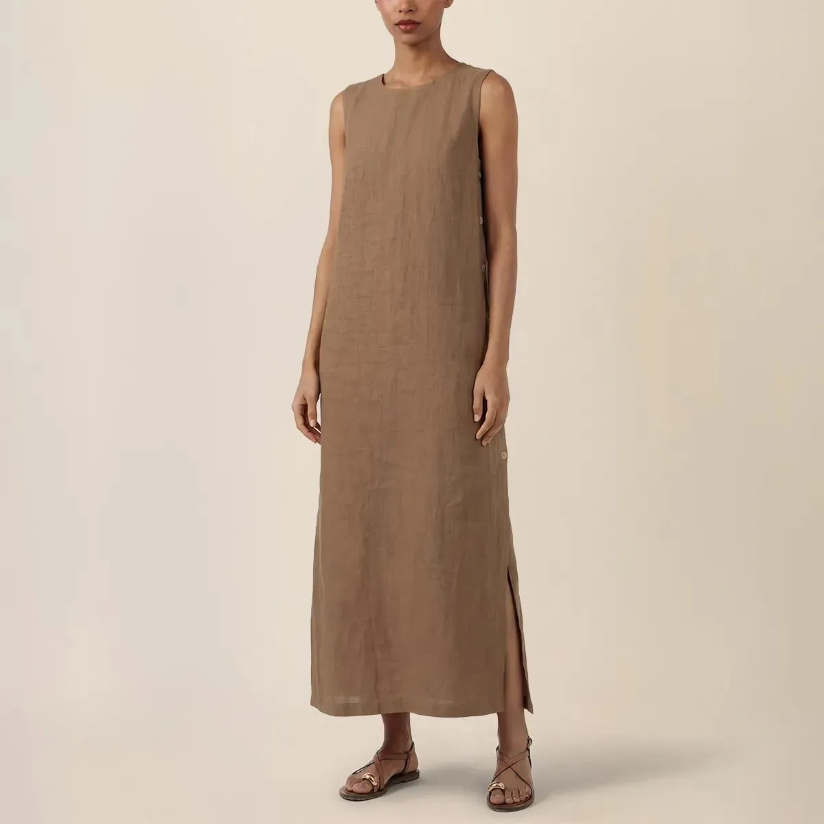 Apart - Kleid - Größe 40 - beige – Bild 4