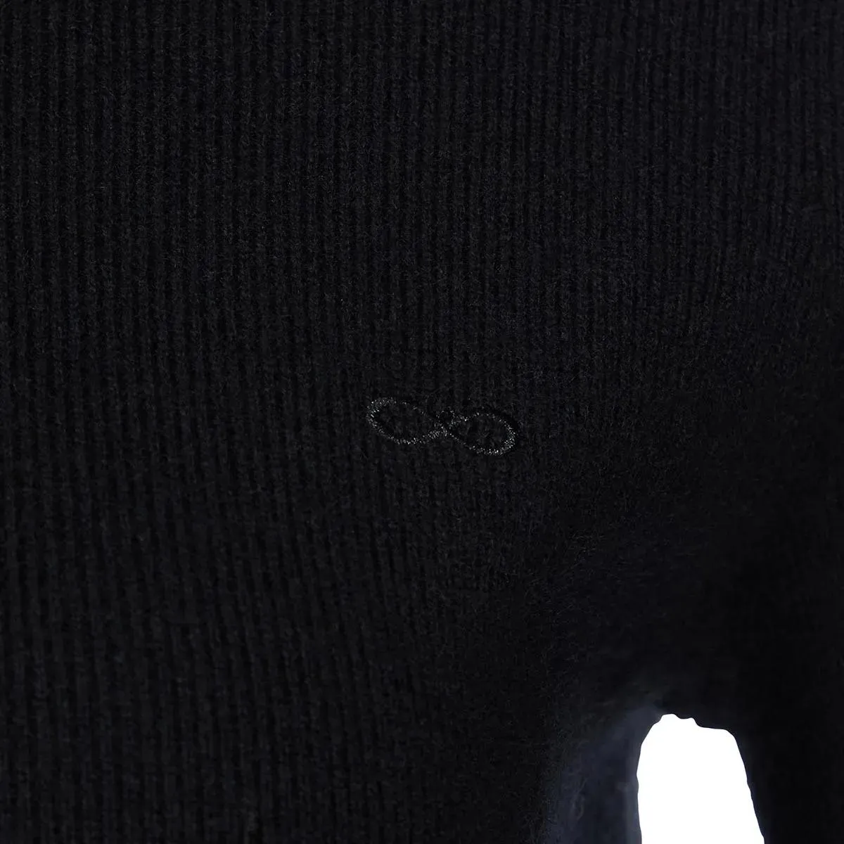 Sminfinity - CHILLY FITTED TURTLENECK - Größe L - schwarz – Bild 2