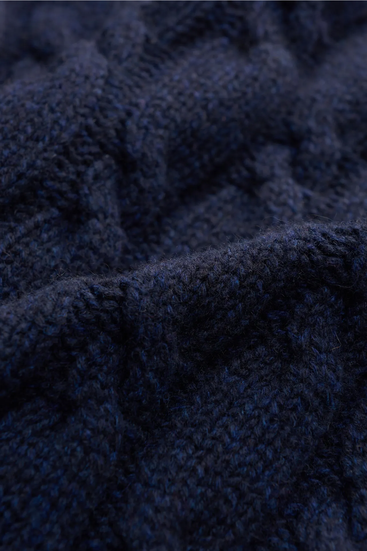 Fedeli - Herren - Cashmere Rollkragenpullover 'Tecknet Baker' navy – Bild 4