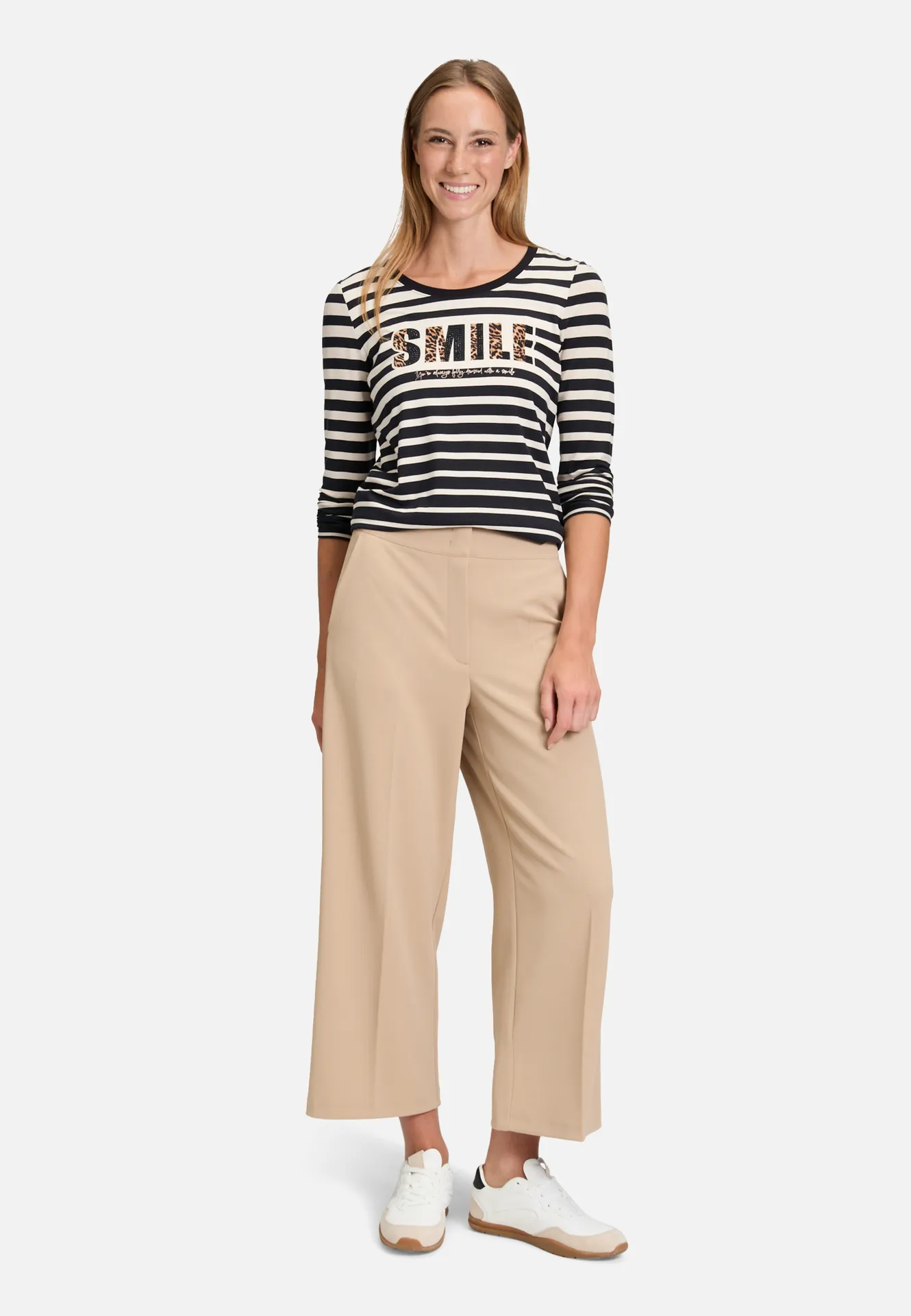 Basic Shirt mit Print – Bild 2