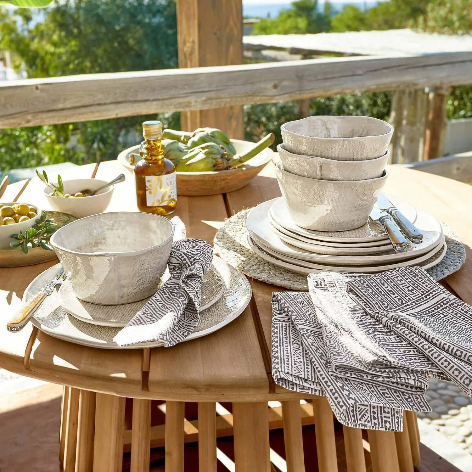 Dessertteller 4er Set Luganville – Bild 4