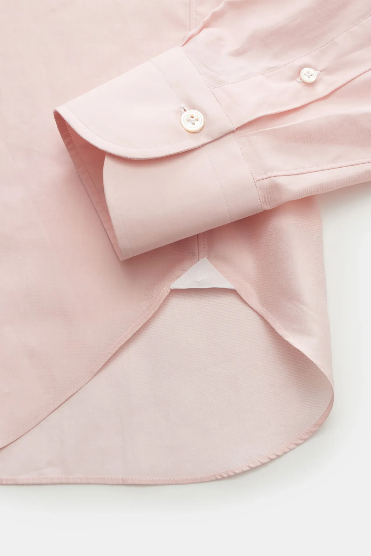 Finamore - Herren - Casual Hemd Haifisch-Kragen 'Sergio Napoli' rosé – Bild 3