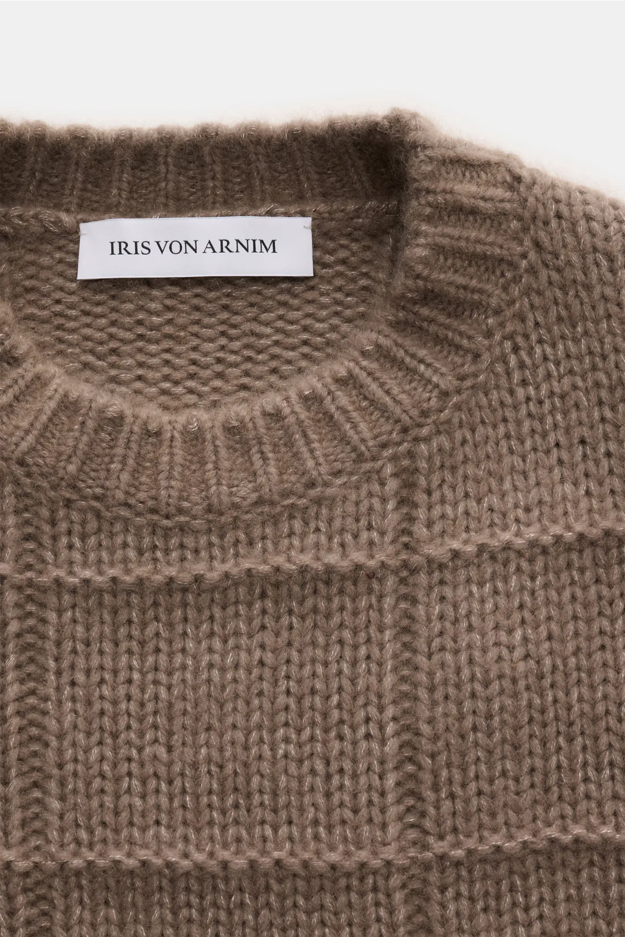 Iris von Arnim - Herren - Rundhalspullover 'Brayden' taupe – Bild 2