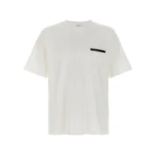 Berluti - %27Leather Tab%27 T-Shirt - Größe S - weiß Berluti - %27Leather Tab%27 T-Shirt - Größe S - weiß